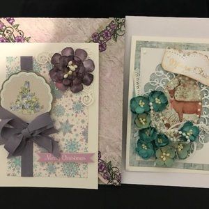 2 Holiday Greeting cards